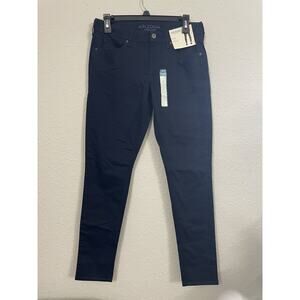 NWT Arizona Super Soft Luxe Stretch Twill Size 7 High Rise Jeans Blue